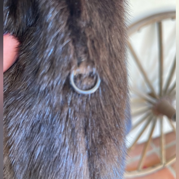 RALPH LAUREN by THE TEPPER COLLECTION NEW YORK Vtg Mahogany Mink Long Coat Nice! - Picture 12 of 14